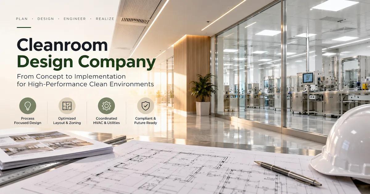 Cleanroom Design Company for Pharma and Medical Device Facilities: 12 Deliverables to Review Before Procurement